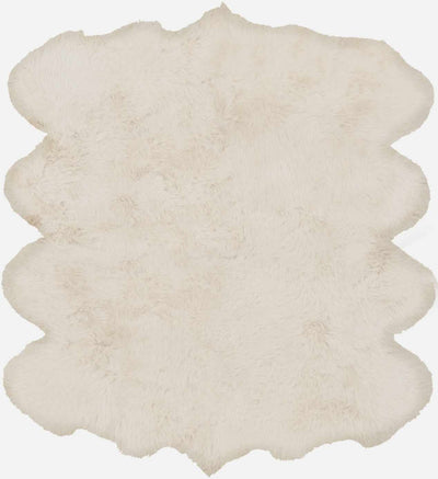Premium White Soft Sheepskin Rug