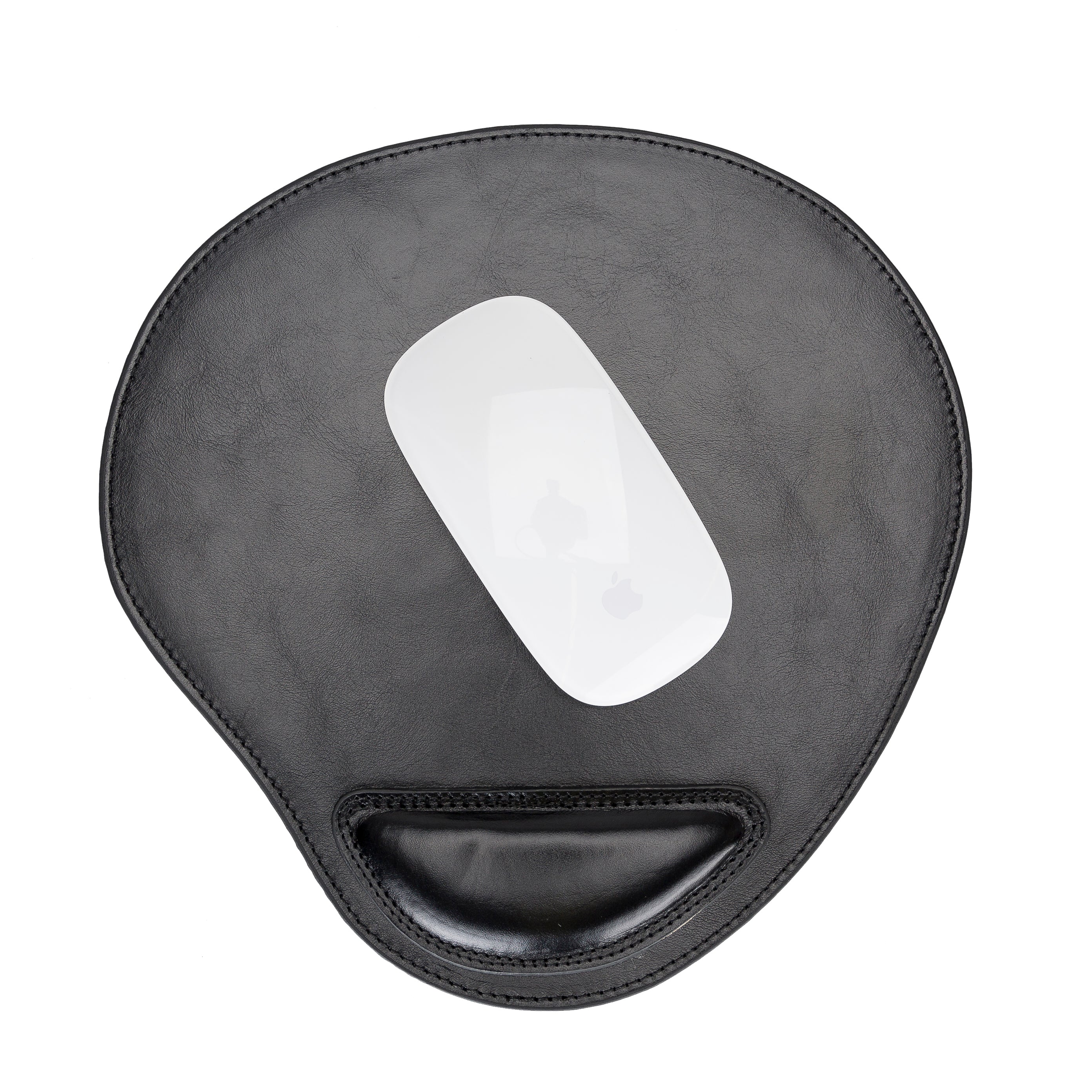 Cushioned Leather Mouse Pad - TORONATA - color_ Black