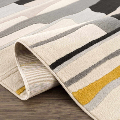 Southfields Mustard Modern Rug
