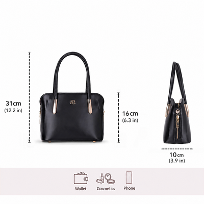 Belmont Satchel Handbag & Crossbody Purse - 