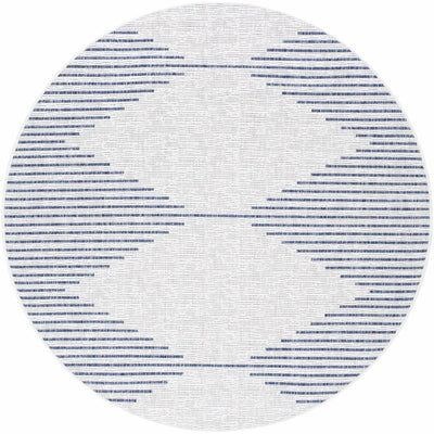 Stephan Blue & Cream Outdoor Rug