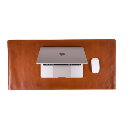 Natural Leather Desk Mat - TORONATA - color_