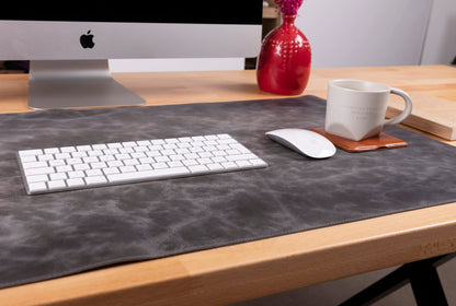 Natural Leather Desk Mat - TORONATA - color_