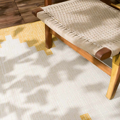 Djugun Yellow Outdoor Rug