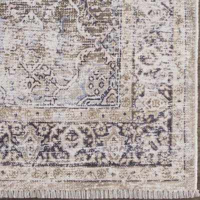 Olive Holi-2304 Washable Area Rug