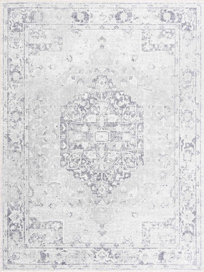 Akram Antrasit Flat Pile Washable Rug