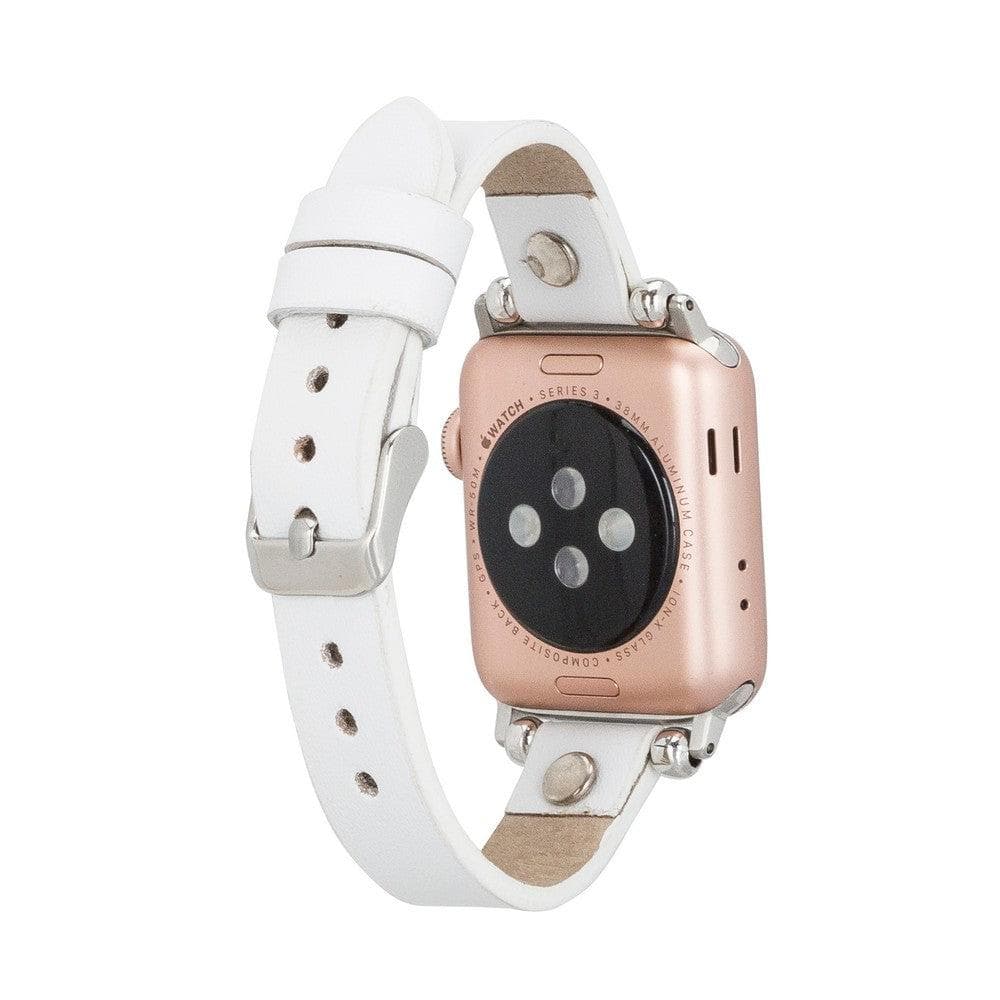 Visby Ferro Style Leather Apple Watch Band - TORONATA - color_