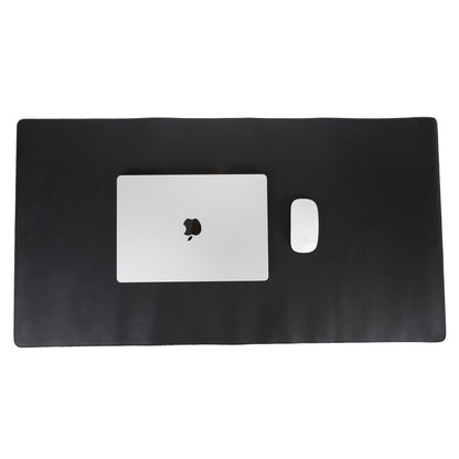Leather Desk Mat - TORONATA - color_ Coal