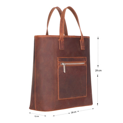 Mesa Leather Tote Bag for Women – Genuine Leather | TORONATA 