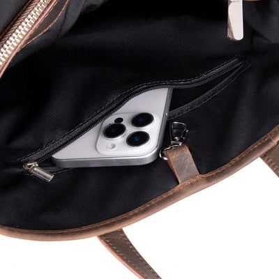 Mesa Leather Tote Bag for Women – Genuine Leather | TORONATA 