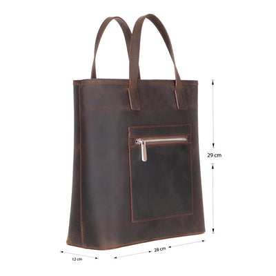 Mesa Leather Tote Bag for Women – Genuine Leather | TORONATA 