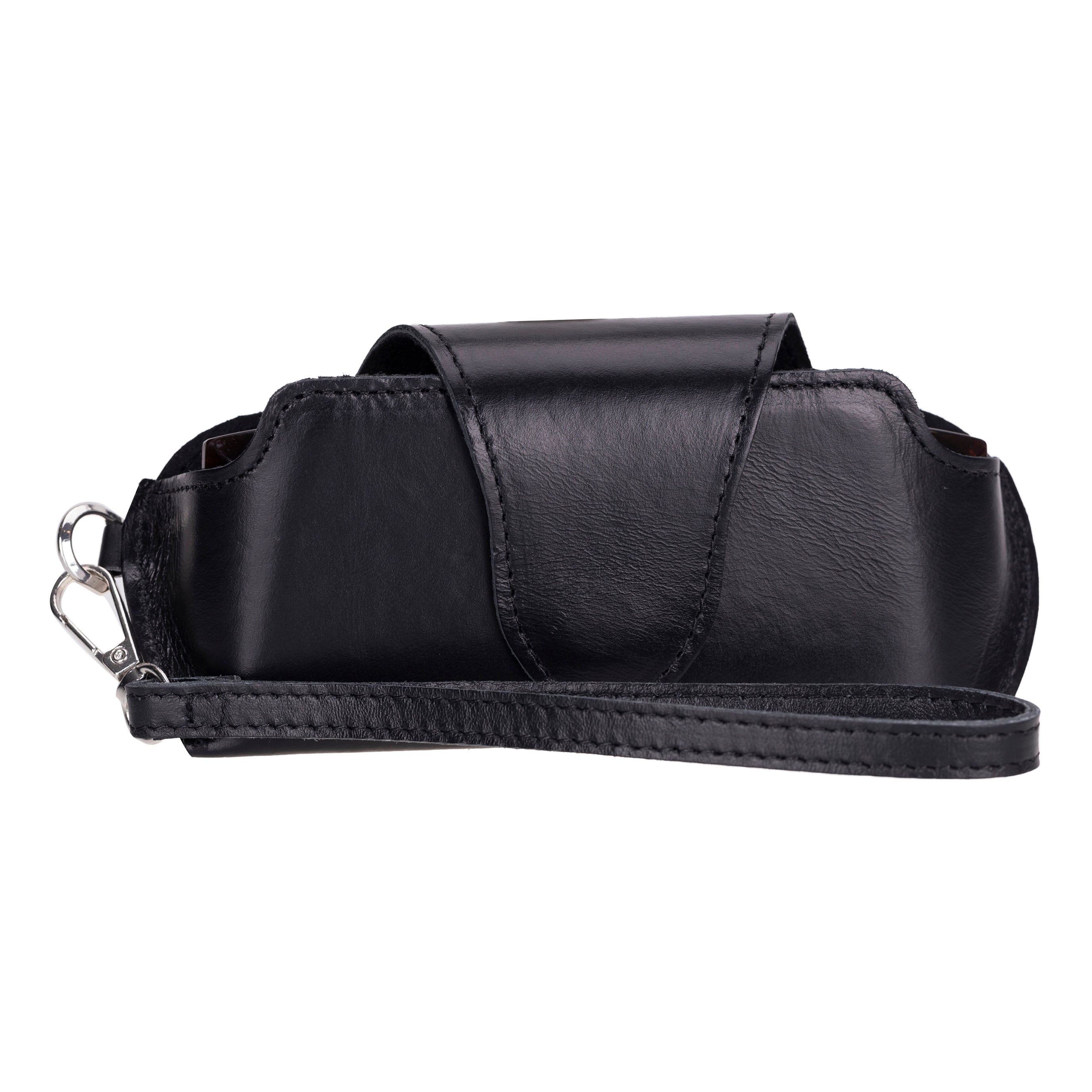 Riviera Leather Glasses Case - TORONATA - color_ Black