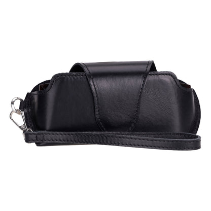 Riviera Leather Glasses Case - TORONATA - color_ Black