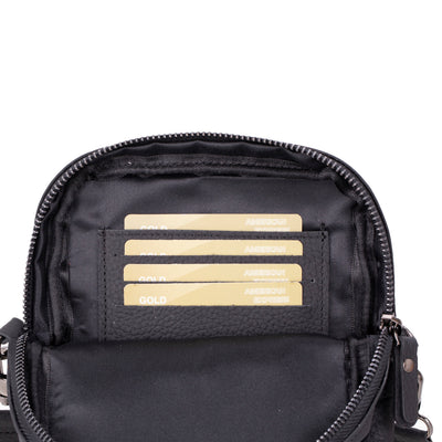 Pisa Leather Crossbody Bag - TORONATA - 