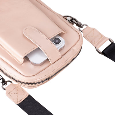 Pisa Leather Crossbody Bag - TORONATA - 