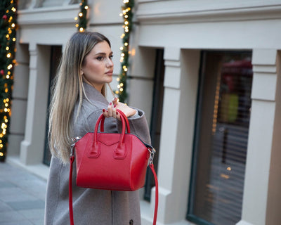 Salinas Genuine Leather Handbag for Women - Small  