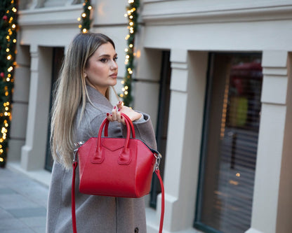 Salinas Genuine Leather Handbag for Women - Small  