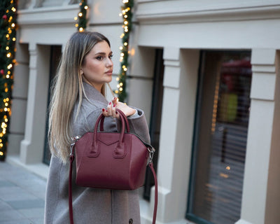 Salinas Genuine Leather Handbag for Women - Small  