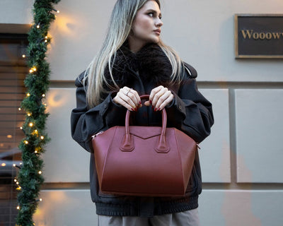 Salinas Genuine Leather Handbag for Women - Medium 