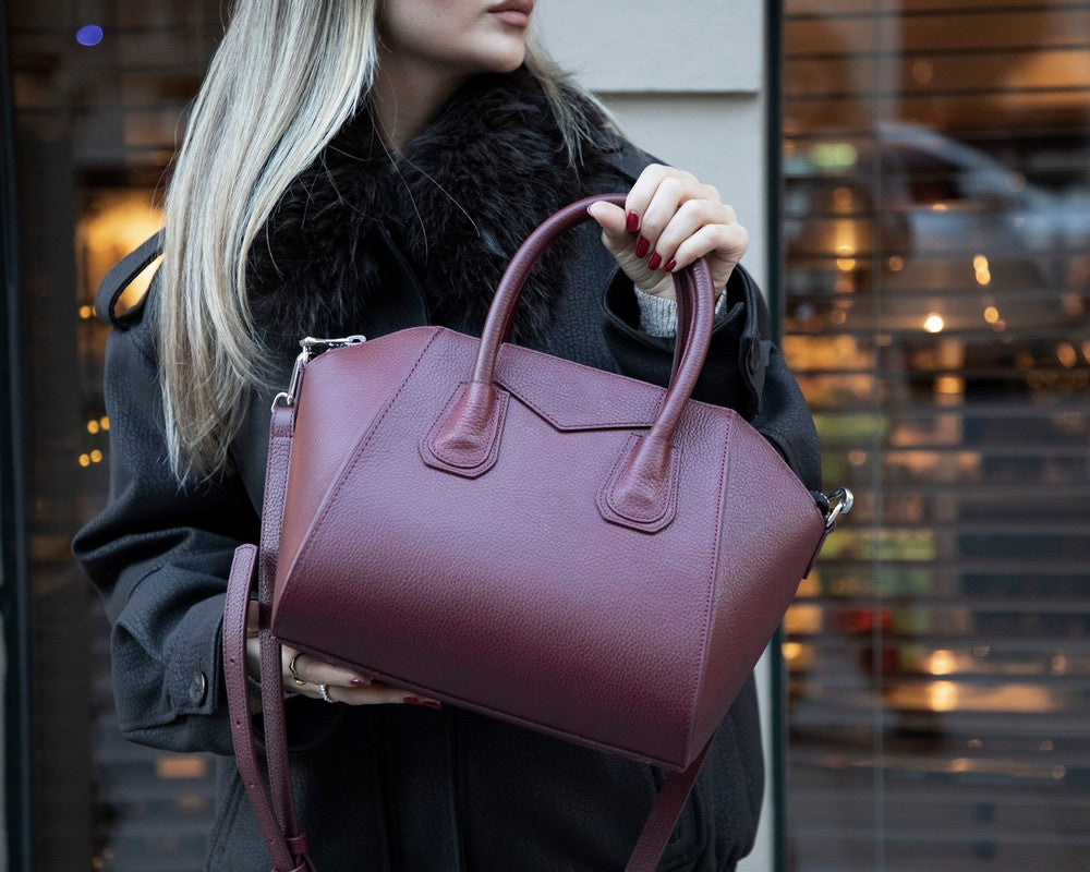 Salinas Genuine Leather Handbag for Women - Medium 