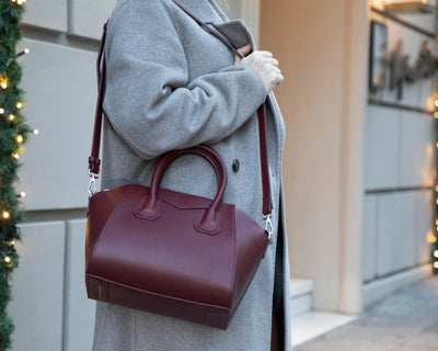 Salinas Genuine Leather Handbag for Women - Medium 