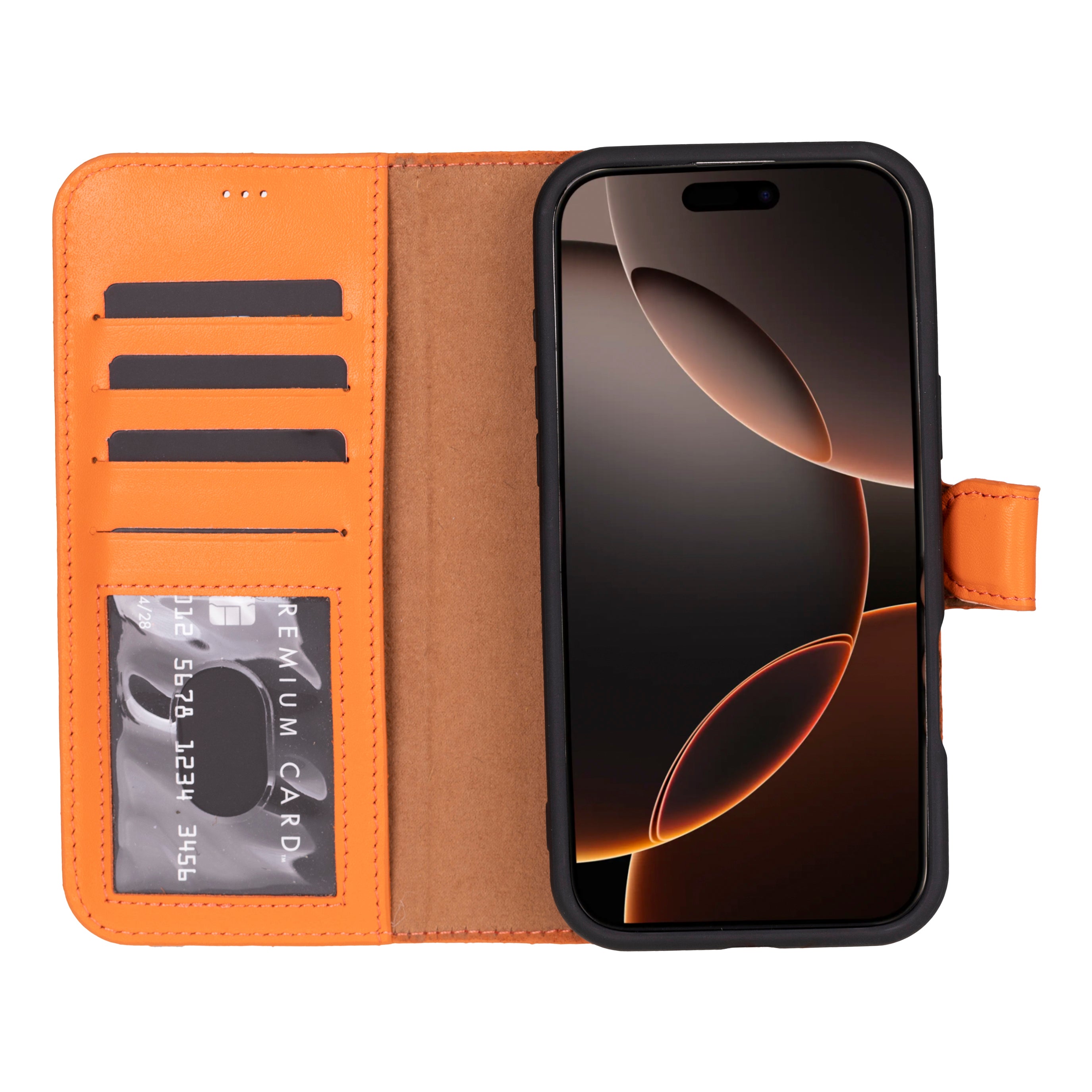 Magic iPhone 16 Pro Max Leather Detachable Wallet Case - TORONATA - color_