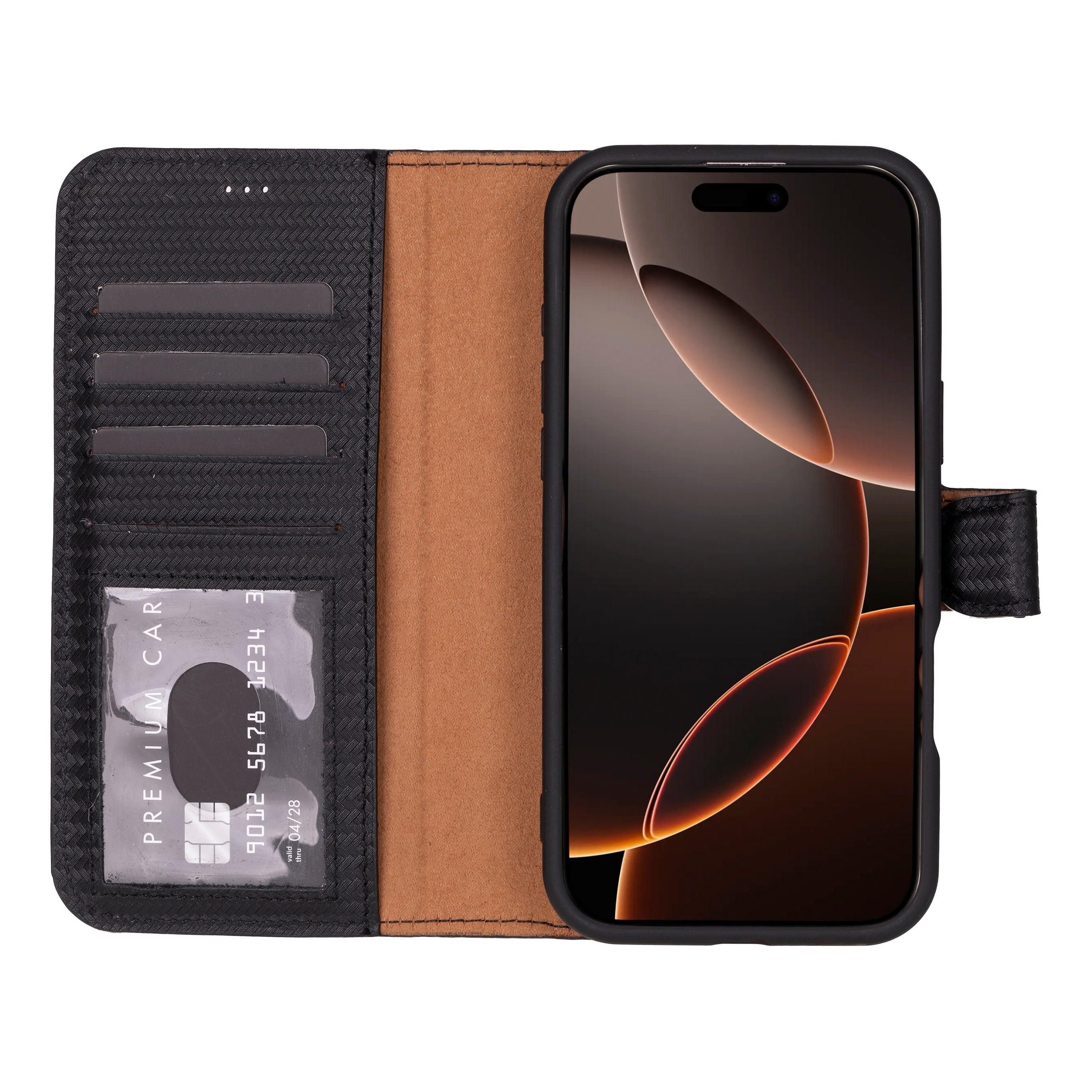 Magic iPhone 16 Pro Max Leather Detachable Wallet Case - TORONATA - color_