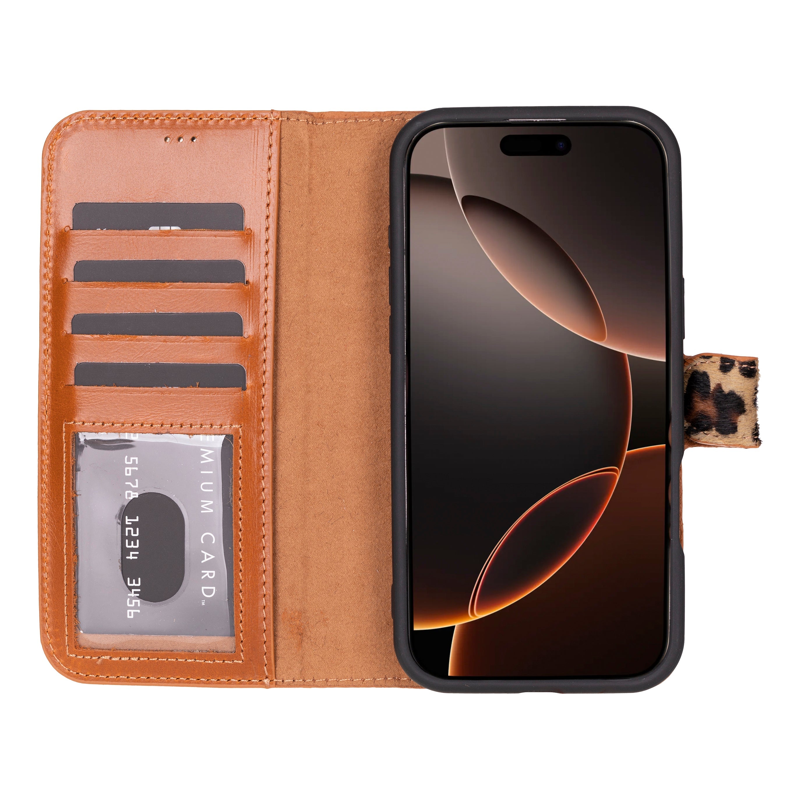 Magic iPhone 16 Pro Max Leather Detachable Wallet Case - TORONATA - color_