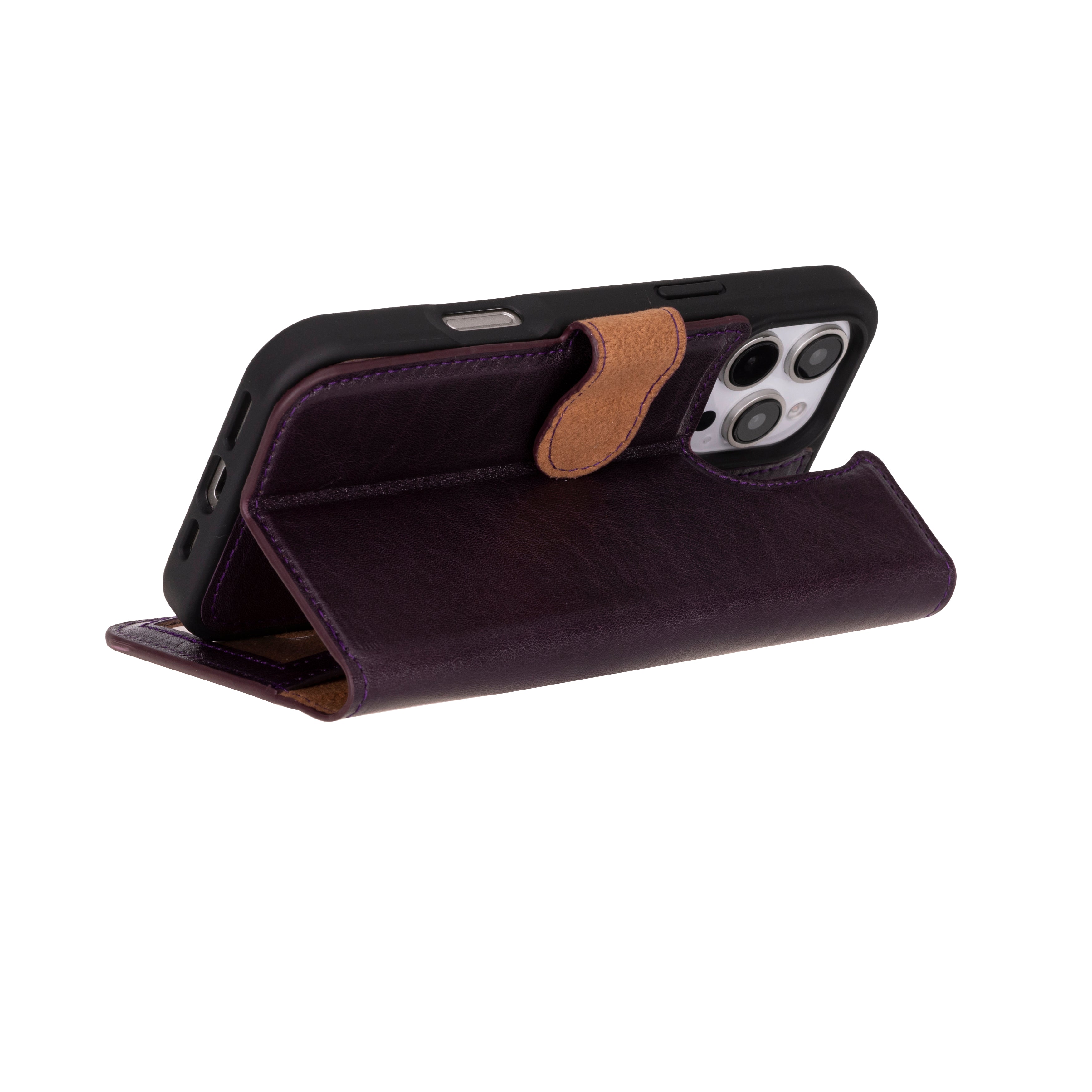 Magic iPhone 16 Pro Detachable Leather Wallet Case - TORONATA - color_