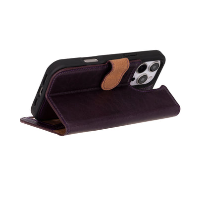 Magic iPhone 16 Pro Detachable Leather Wallet Case - TORONATA - color_