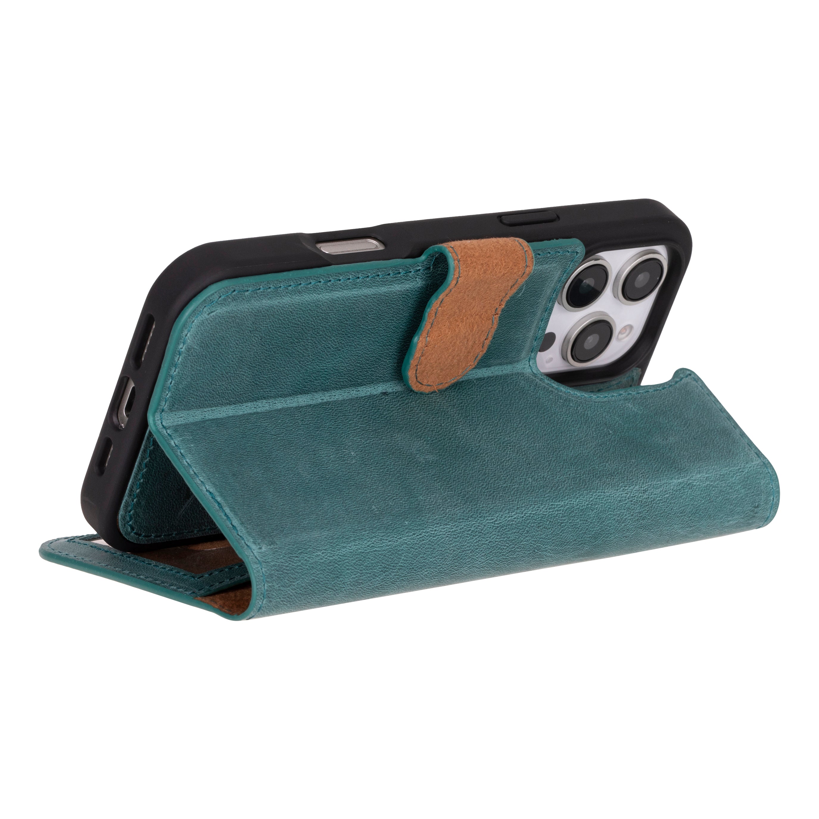 Magic iPhone 16 Pro Detachable Leather Wallet Case - TORONATA - color_
