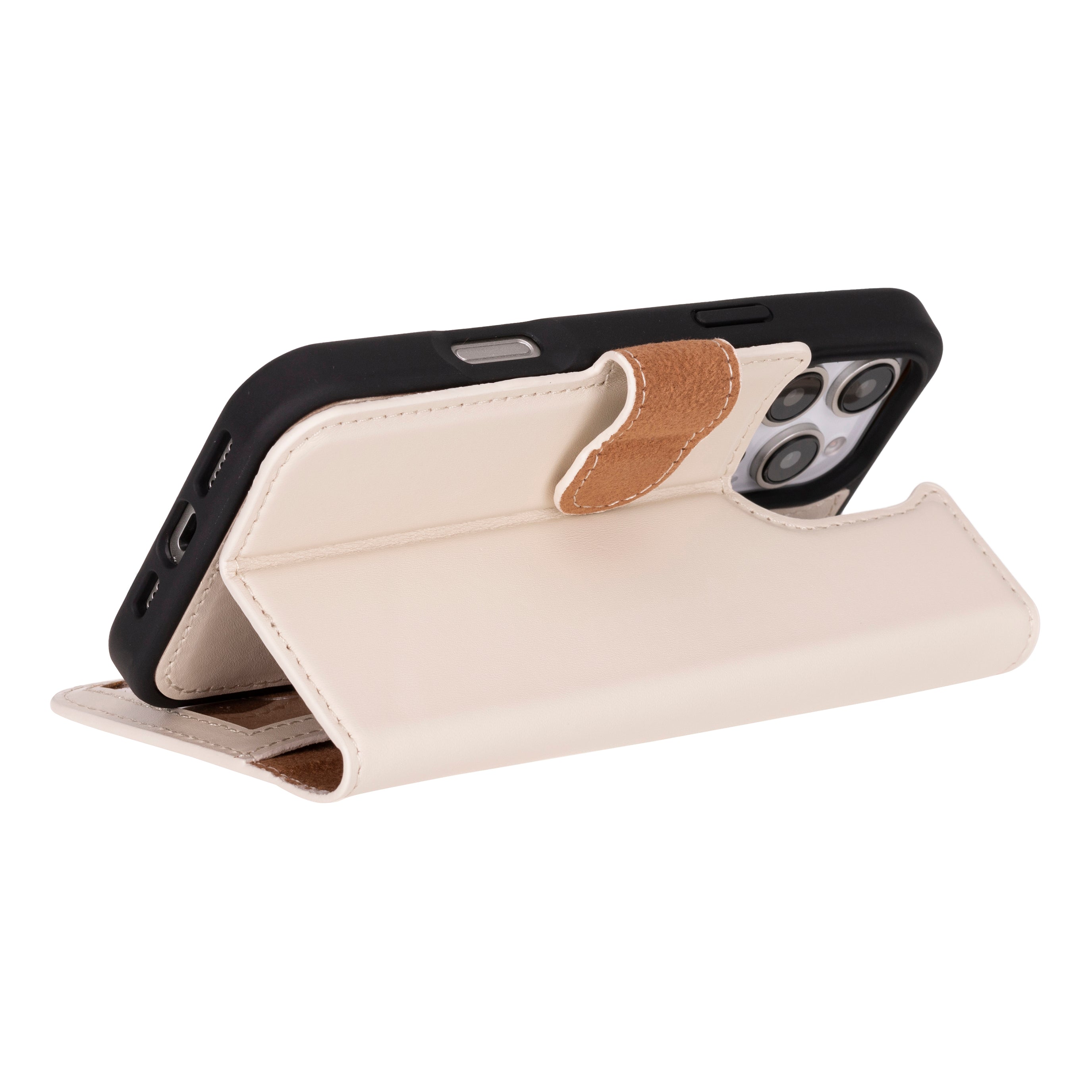 Magic iPhone 16 Pro Max Leather Detachable Wallet Case - TORONATA - color_