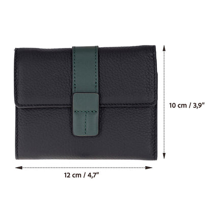 Camden Women’s Leather Wallet | Compact Genuine Leather 