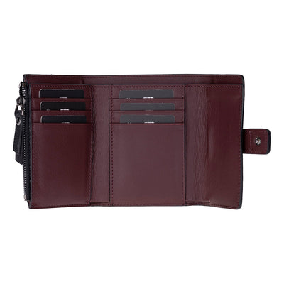 Camden Women’s Leather Wallet | Compact Genuine Leather 