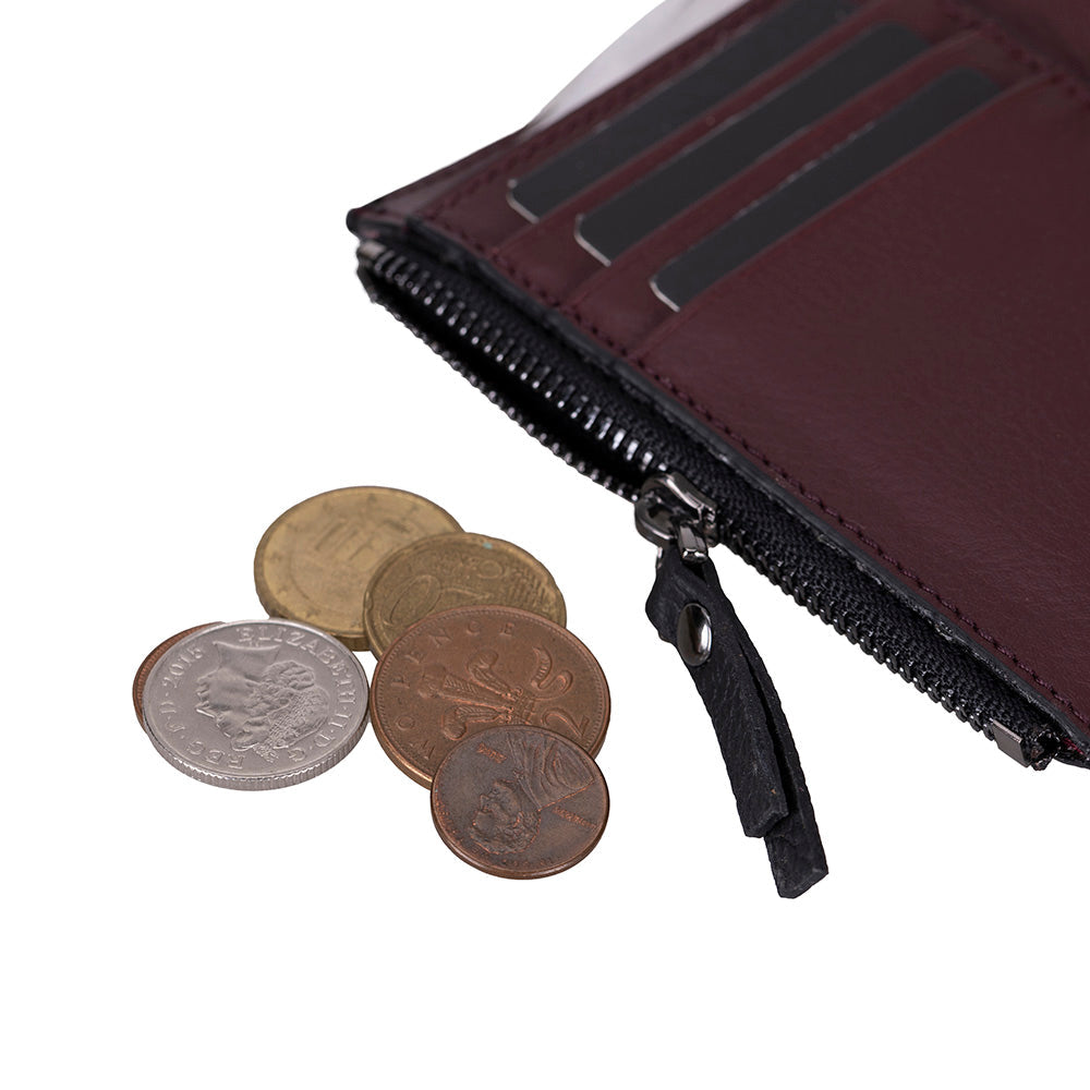 Camden Women’s Leather Wallet | Compact Genuine Leather 