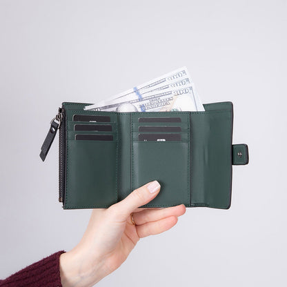 Camden Women’s Leather Wallet | Compact Genuine Leather 