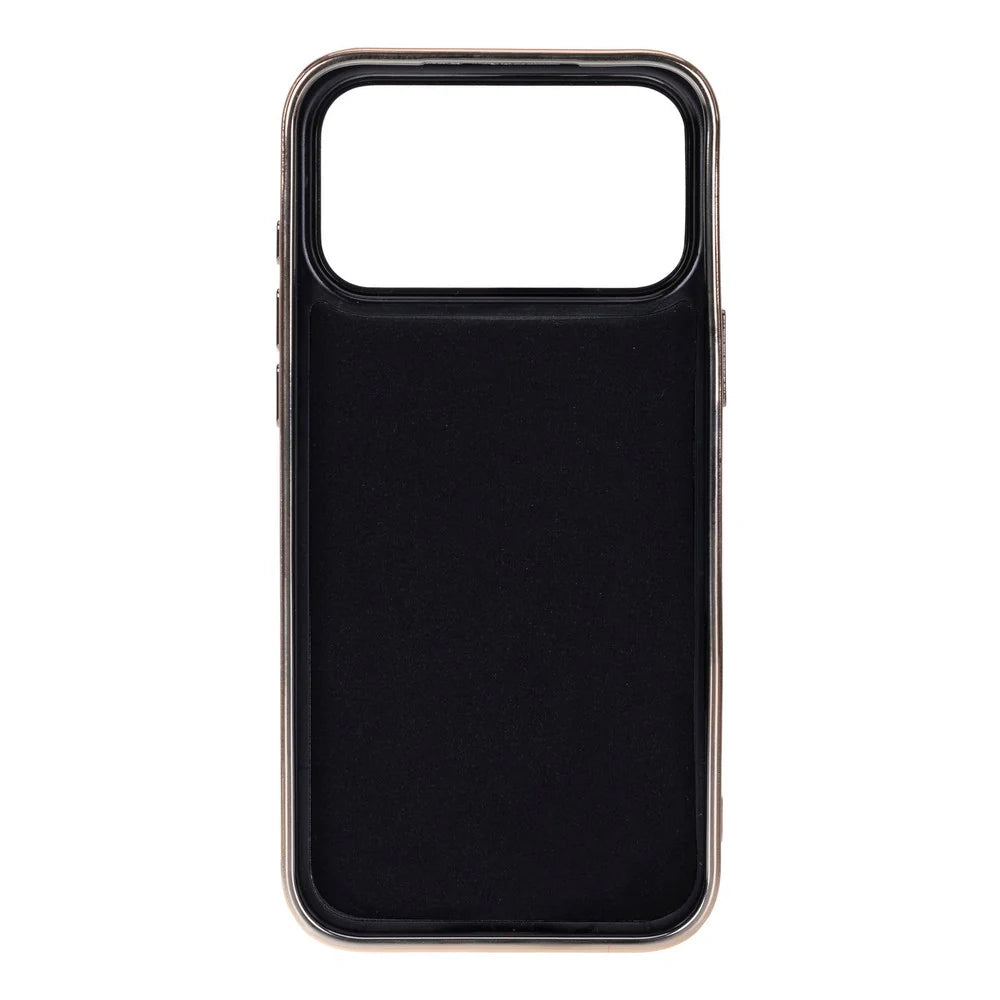 Hilo Crystal Cherry iPhone 18 Pro Max Case – Gold-Tone Frame
