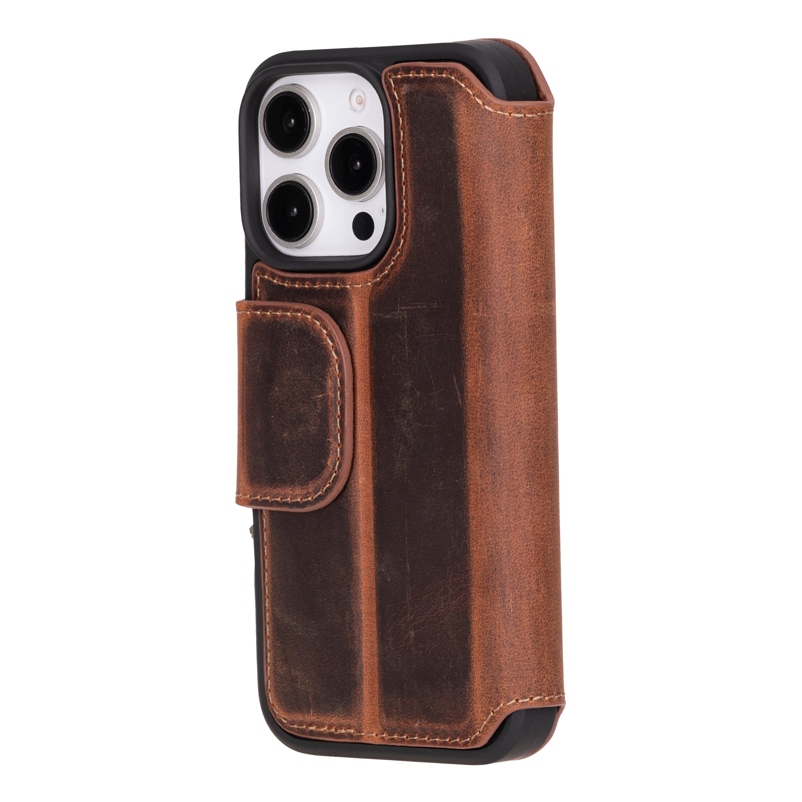 Firenze iPhone 16 Pro Leather Folio Case - TORONATA - color_