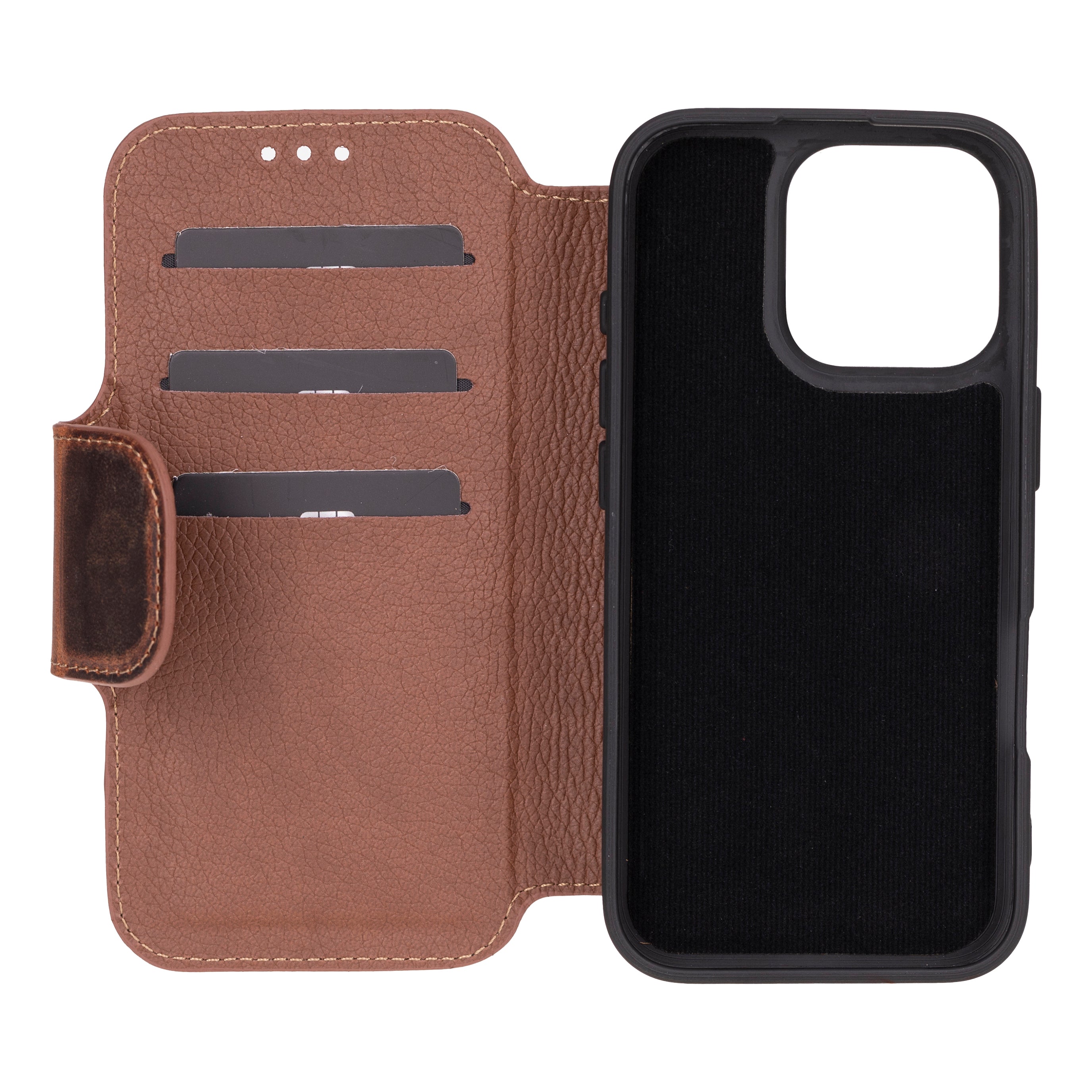 Firenze iPhone 16 Pro Leather Folio Case - TORONATA - color_