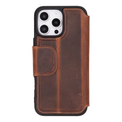 Firenze iPhone 16 Pro Max Leather Folio Case - TORONATA - color_