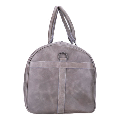 Atmore Leather Duffle Bag - TORONATA - color_gray