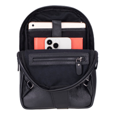 Blake Leather Crossbody Bag - TORONATA - color_