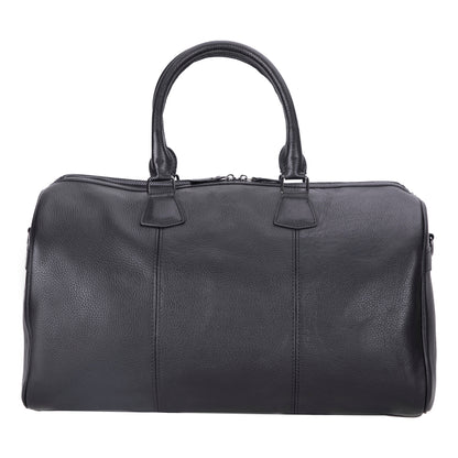 Atmore Leather Duffle Bag - TORONATA - color_black