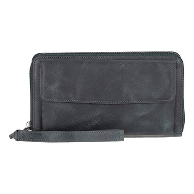 Anchorage Leather Wallet – Phone Holder & 12 Card Slots 