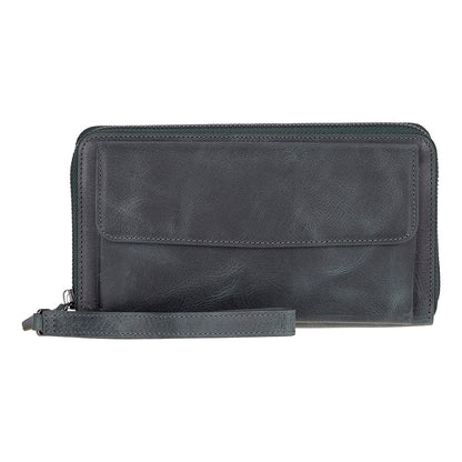 Anchorage Leather Wallet – Phone Holder & 12 Card Slots 