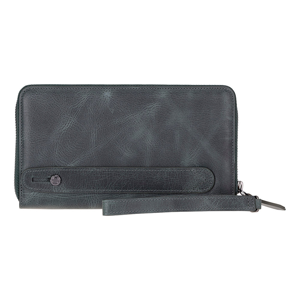 Anchorage Leather Wallet – Phone Holder & 12 Card Slots 