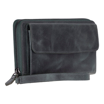 Anchorage Leather Wallet – Phone Holder & 12 Card Slots 