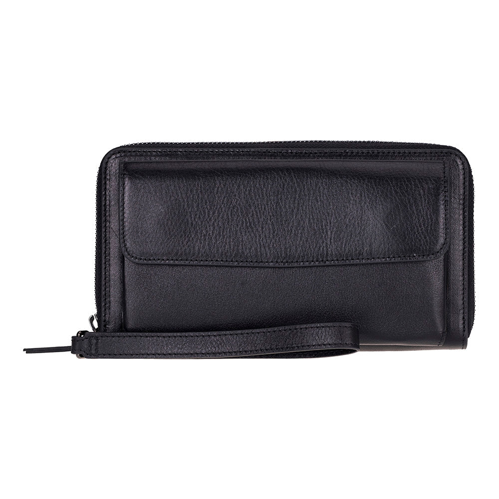 Anchorage Leather Wallet – Phone Holder & 12 Card Slots 