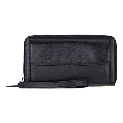 Anchorage Leather Wallet – Phone Holder & 12 Card Slots 