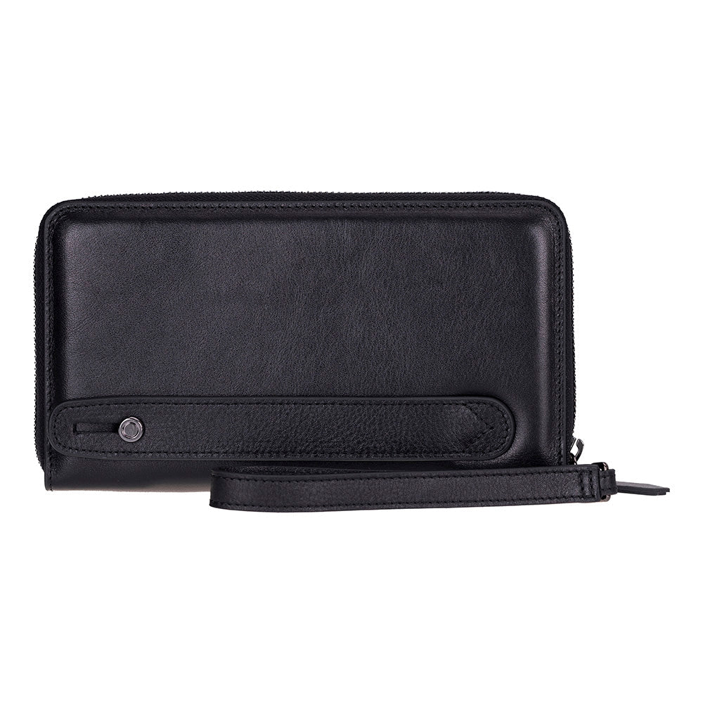 Anchorage Leather Wallet – Phone Holder & 12 Card Slots 